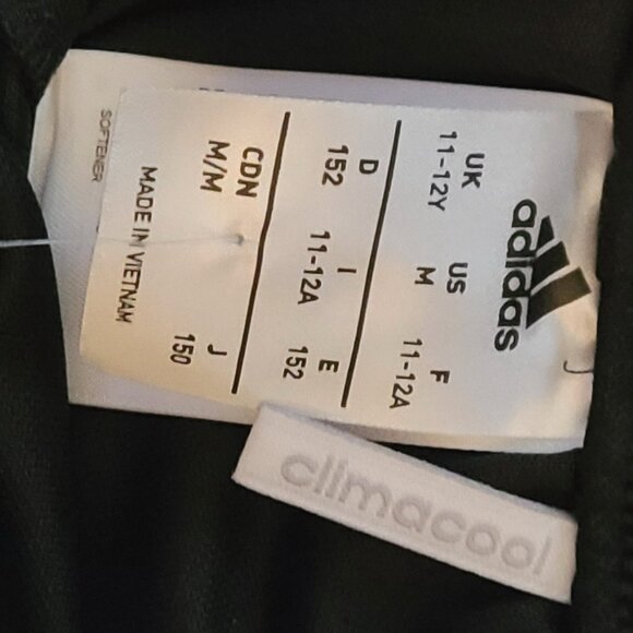 NEW Girl's black ADIDAS Climacool  Size M - Picture 3 of 3